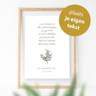 Ontwerp je eigen unieke poster