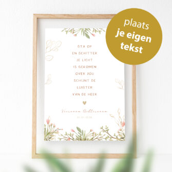 Ontwerp je eigen unieke poster