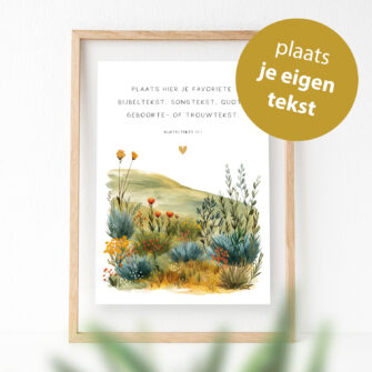 Ontwerp je eigen unieke poster